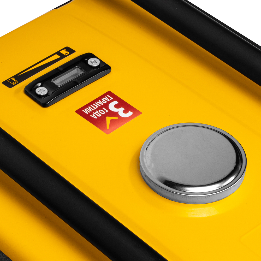 Генератор бензиновый PS 25, 2.5 кВт, 230 В, 15 л, ручной стартер Denzel