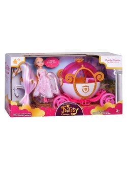 Игровой набор Карета с лошадкой и принцессой (122A)