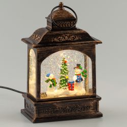 Светодиодная новогодняя фигура ЭРА ENGDS-11 Снеговики 1 LED | Фигуры