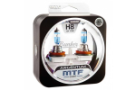 Галогенные автолампы MTF Argentum +80% 3800K H8, (компл.)