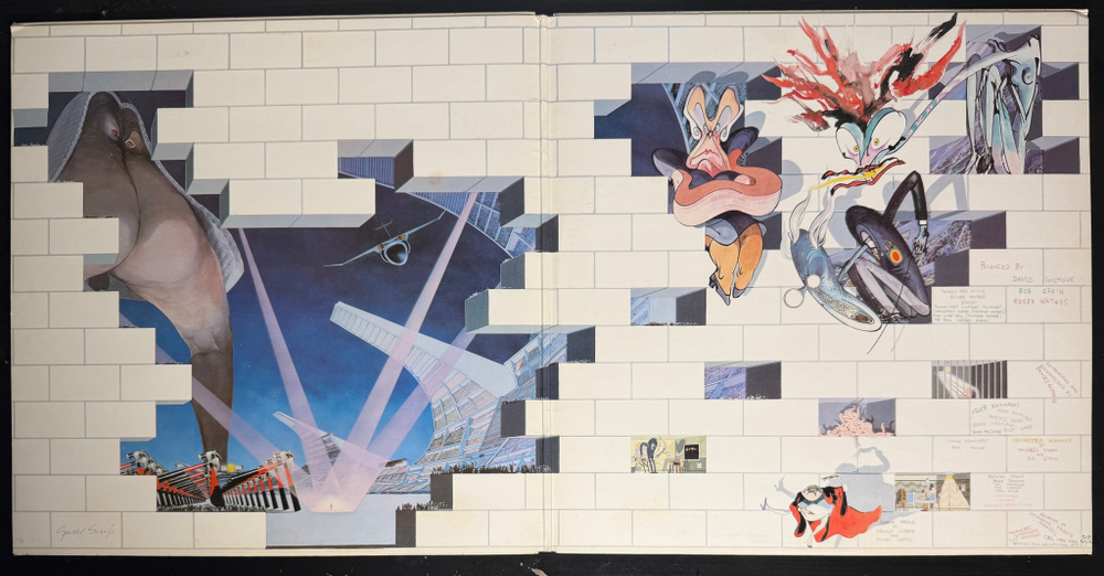 Виниловая пластинка Pink Floyd - The Wall 2LP (1979г. Sweden)