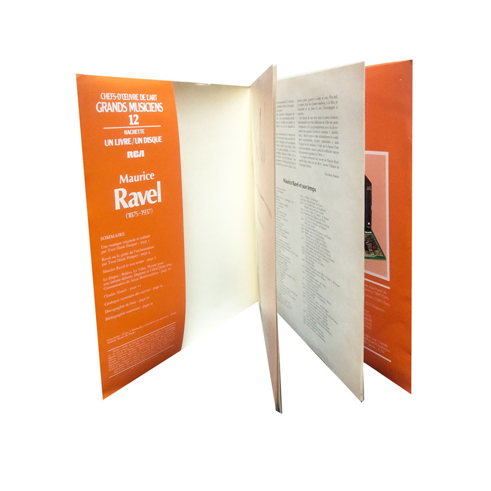 Charles Munch / Maurice Ravel: Bolero - La Valse - Pavane - Daphnis Et Chloe (LP)