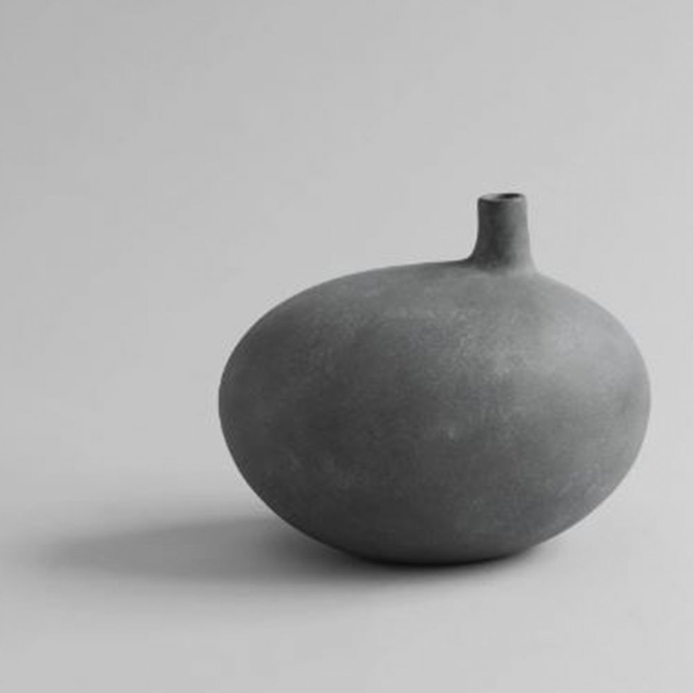 Ваза Submarine Vase, Small - Dark grey