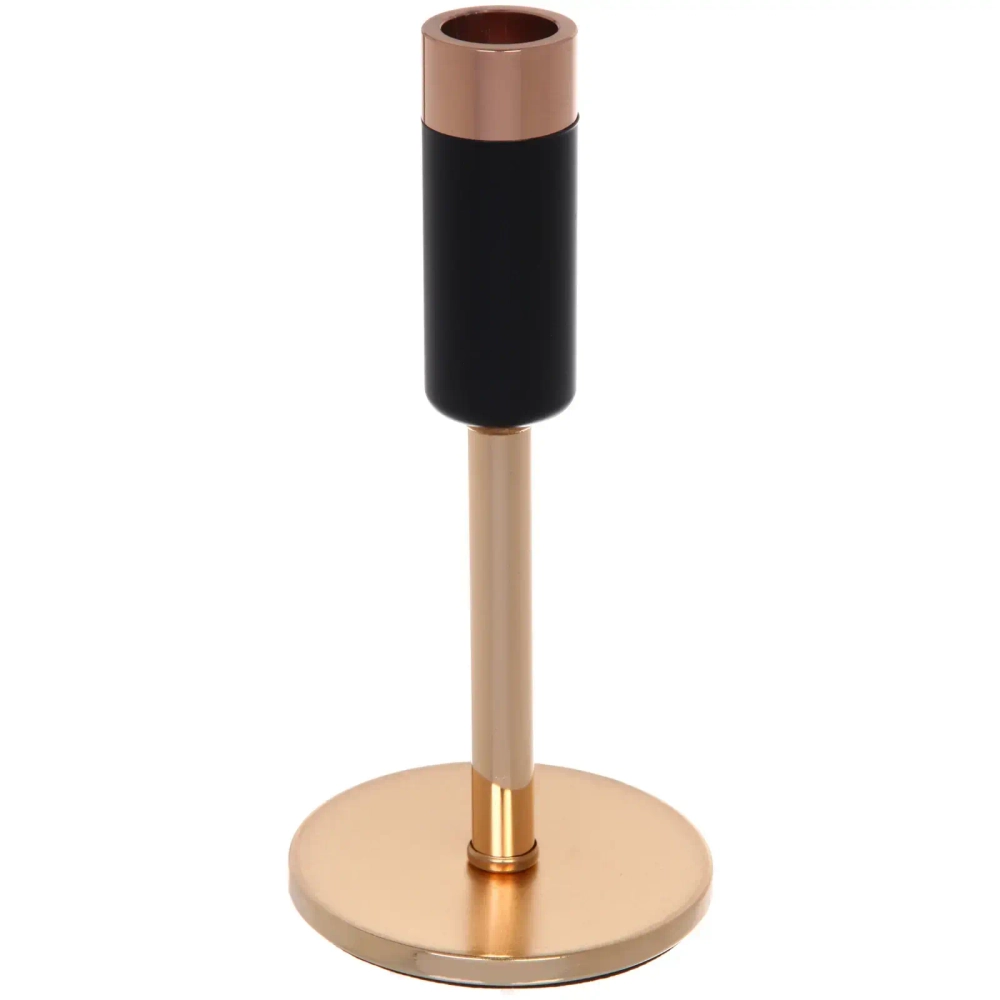 Подсвечник «STYLISH» 18*9*9 см, Золото/черный