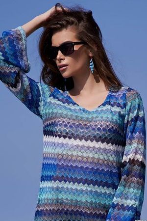 Туника Missoni 8240 голубой Mia-Amore