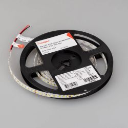 Светодиодная лента RT-A144-10mm 24V White6000 (7.7 W/m, IP20, 2835, 5m) (Arlight, высок.эфф.200 лм/Вт) 038783