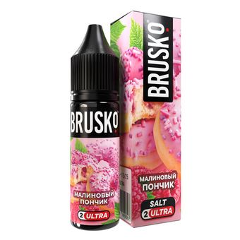 Жидкость BRUSKO Salt (Chubby) 2% ULTRA 35 ml - Малиновый пончик
