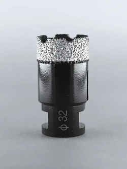 Коронка алмазная по керамограниту для УШМ (болгарка) 32 мм