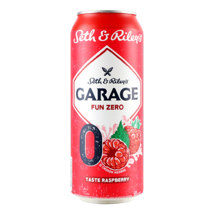 Пивной напиток Garage малина 0,33 л ж/б