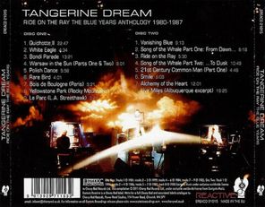 Tangerine Dream / Ride On The Ray - The Blue Years Anthology 1980-1987 (2CD)