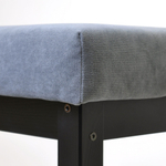 Табурет Икеа с мягким сиденьем из сосны