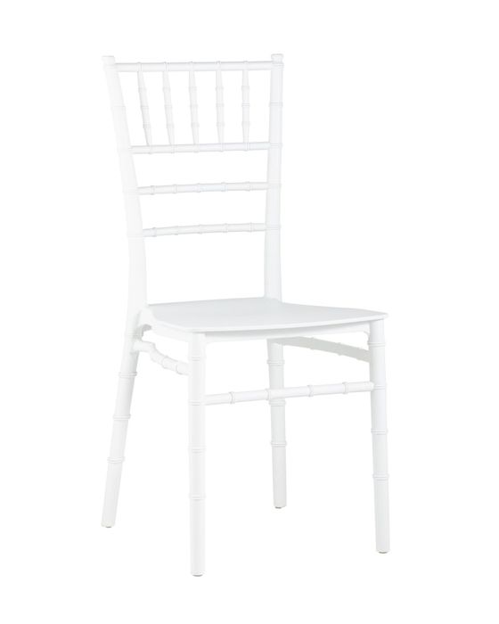 Стул Chiavari (Кьявари) пластик белый Stool Group