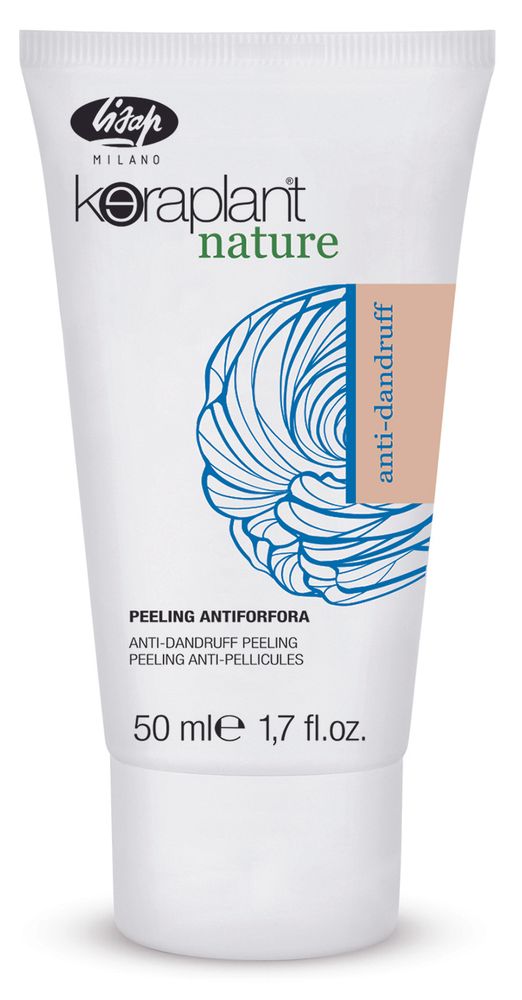 Пилинг от перхоти - Lisap Keraplant Nature Anti-Dandruff Peeling 50 мл