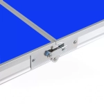 Набор складной мебели Bison A-4-60*120-BL (усиленный стол + 4 стула), 60х120см