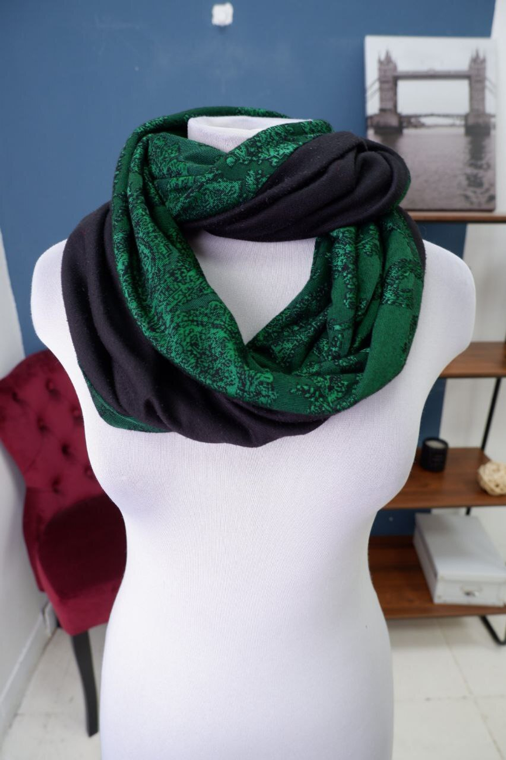 Снуд двухцветный