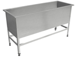 Ванна котломоечная односекционная "Профи" ВМПк, 700x800x860 мм, без борта