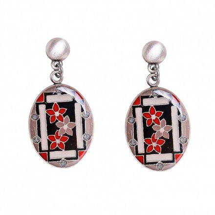 Серьги Clara Bijoux Незабудки A75774-4 BW