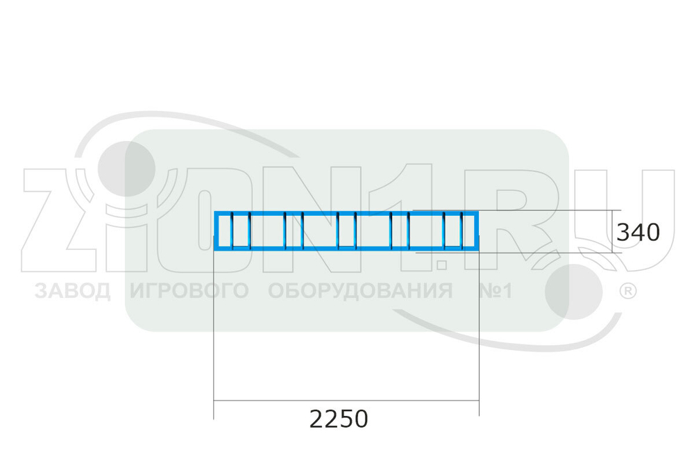 Велостойка М2