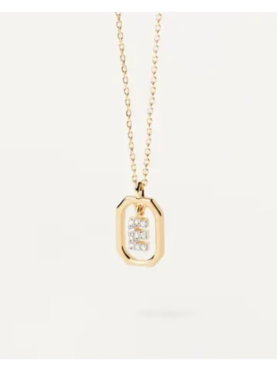 Колье женское Мини-Буква E