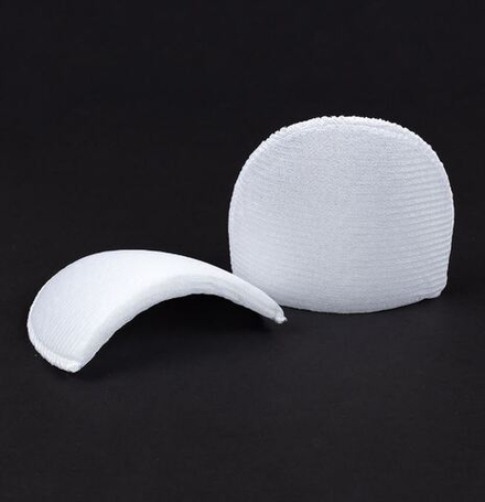 В(ОВ)-10 Втачные обшитые плечевые накладки, цв.белый