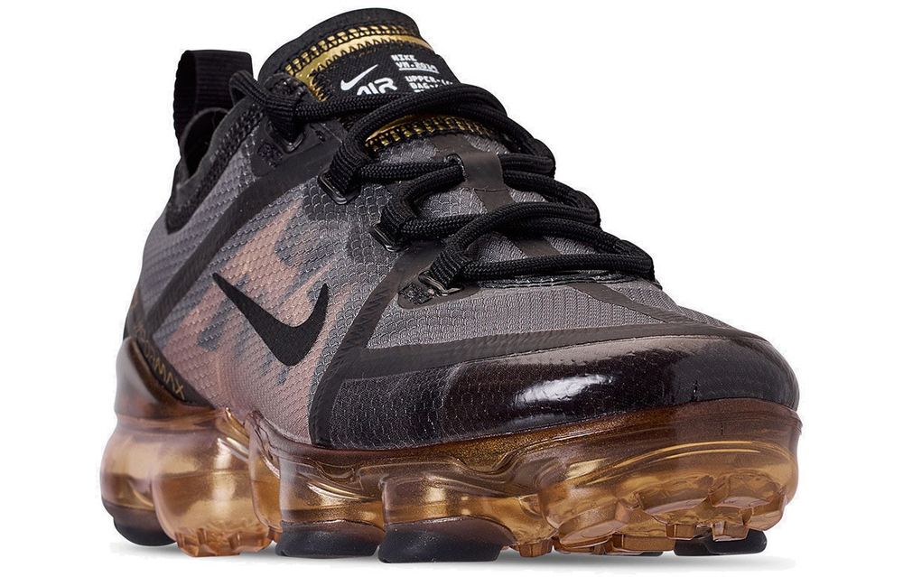 Кроссовки Nike Vapormax 2019 Black Metallic Gold