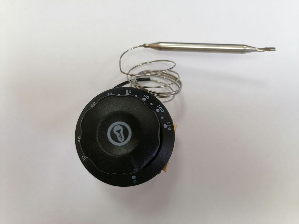 Терморегулятор 30-110°С с ручкой (аналог 55.13023.080) для кипятильника