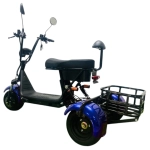 Электроскутер Citycoco GT X3 Pro Trike Mini Синий