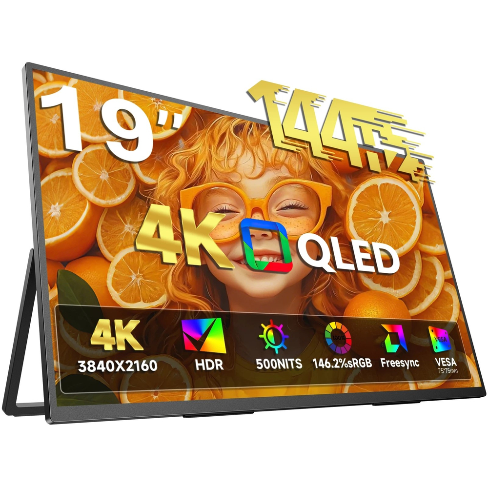 19" Портативный монитор Uperfect Apex 19 3840x2160, IPS, 4K, 144 Гц