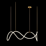 Подвесная люстра Loft It THREAD 10388P/C Brass