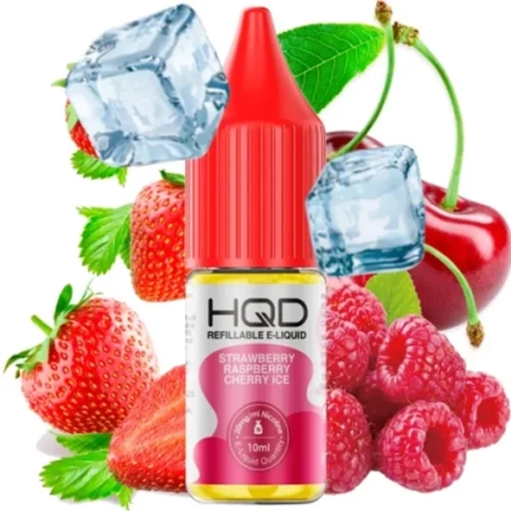 HQD Salt (Strawberry Raspberry Cherry Ice) 30ml 5%