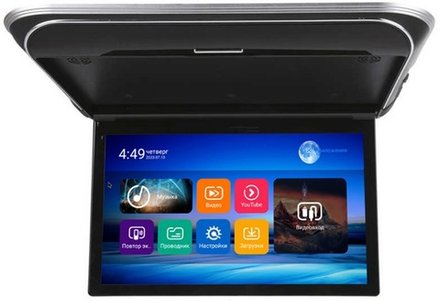 Монитор потолочный - ERGO ER1950AN с экраном 19.5” (1920х1080 FullHD, Android, 3+32Gb) черный
