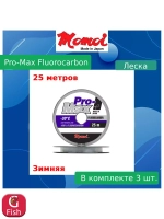 Флюорокарбоновая леска для рыбалки Momoi Pro-Max Fluorocarbon
