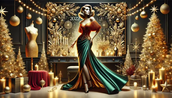 Модный цвет платья на Новый год: как выбрать идеальный оттенок