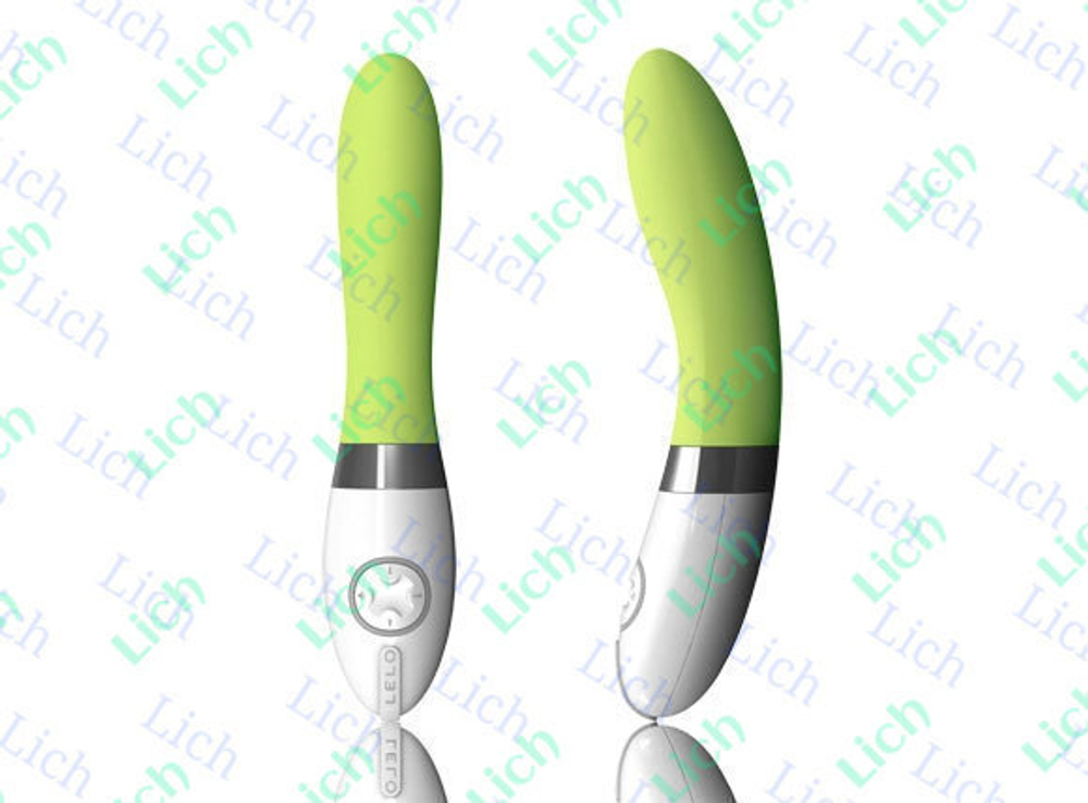 Зеленый элегантный вибратор Liv Lime Green (LELO)