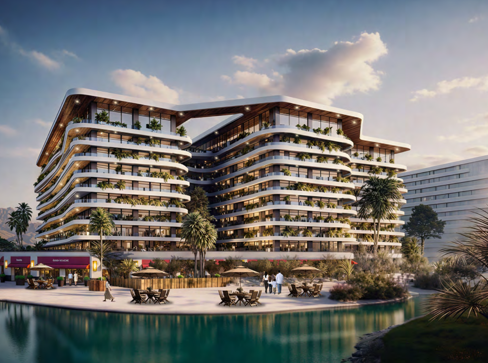 "Uptown" Оман, Маскат, создает идеальный баланс для вашей жизни, где вы можете обосноваться с семьей и близкими, наслаждаясь полной приватностью и просторными территориями