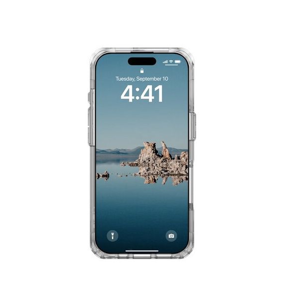Чехол UAG Plyo для iPhone 16 Pro прозрачный/белый (Ice/White) (114480114341)
