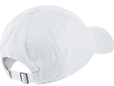 Теннисная кепка Nike H86 Essential Swoosh Cap - white/white