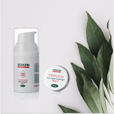 VERATIN SKINCARE VERRUCA WART REMOVER STEP 1, 15 ml
