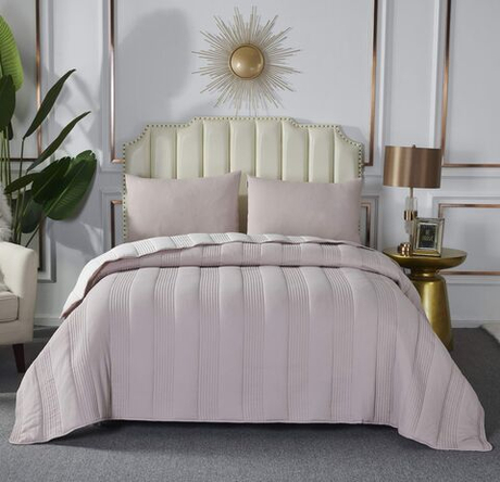 Покрывало 160х220 и наволочка 50х70 Sofi De MarkO Саломея сиреневое