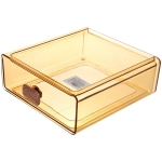 Органайзер выдвижной для хранения «ЛАМИНГТОН», цвет бежево-персиковый, 21*20*8см