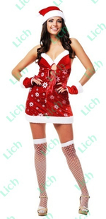 Костюм Веселая снегурочка