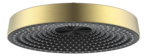 10529-S Тропическая лейка, круглая 30см (Мат. Золото)  GANZER  (12/1шт)