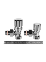 Комплект клапанов термостатический DESIGN 1/2 угловой хром STOUT (SVTDK-0002-000015C)