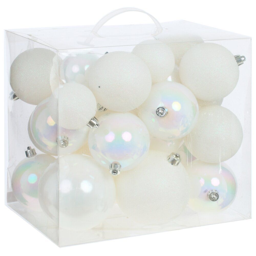 GAEM Набор из 26шт Украшение новогоднее "Шар", D6/8/10см, L27 W18 H25 см