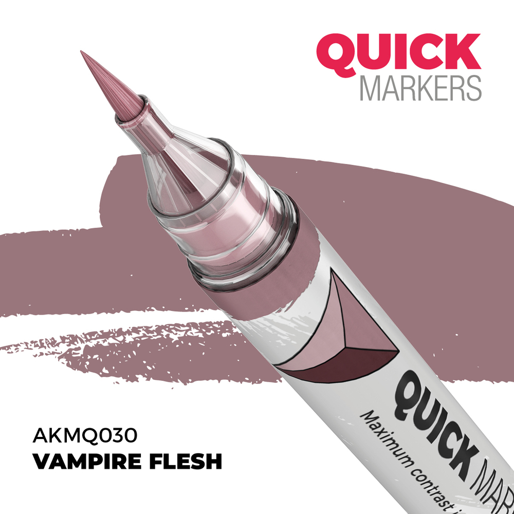 Акриловый маркер AK Interactive Quick Marker Vampire Flesh