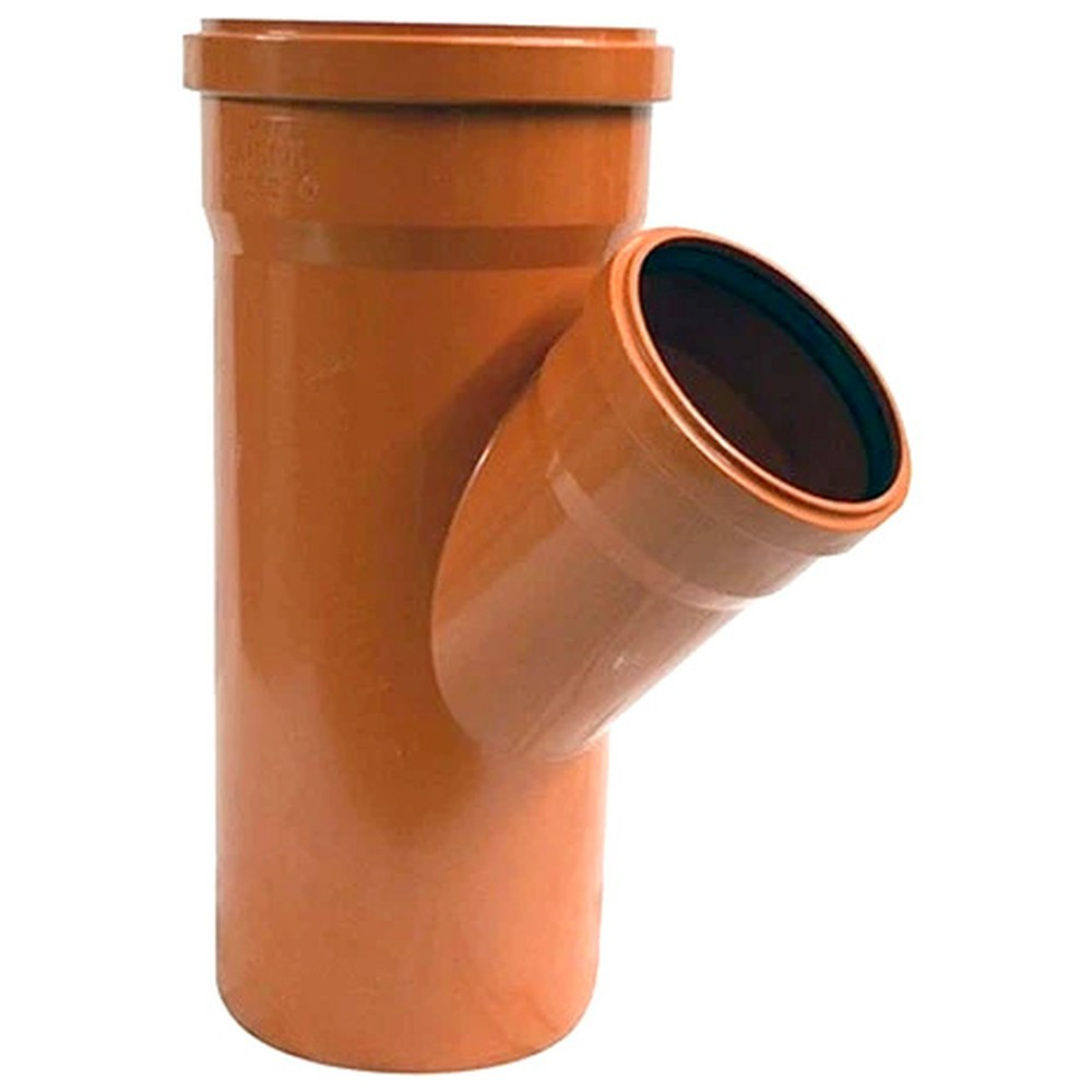 Тройник ПП D 160/110*45гр. СИНИКОН Универсал