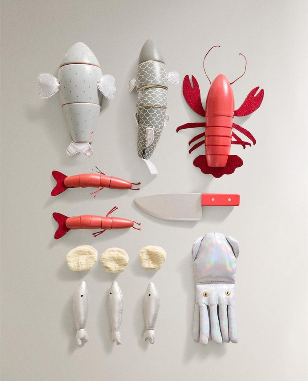 ZARA HOME ДЕТСКИЙ НАБОР "РЫБАЛКА", РАЗНОЦВЕТНЫЙ