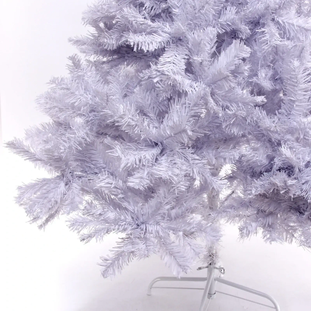 Ёлка «Снежная королева» 210 см, ПВХ белый (1400 веток)