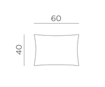 Подушка декоративная Nardi Maximo 60Х40, лава