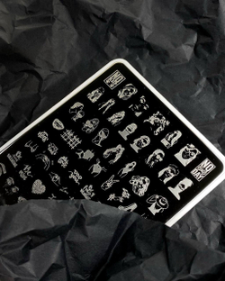 Пластина для стемпинга Art-A MAX Pop art 01